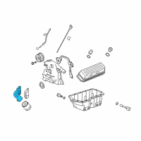 OEM Buick Adapter Asm-Oil Filter Diagram - 12584085