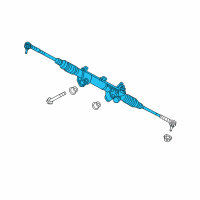 OEM 2012 Ram 1500 Rack And Pinion Gear Diagram - 5154491AA