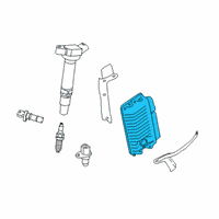 OEM Toyota RAV4 ECM Diagram - 89661-0R820