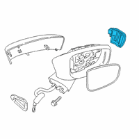 OEM 2020 Toyota Yaris Turn Signal Diagram - 81740-WB002