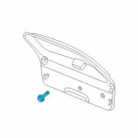 OEM 2000 Jeep Wrangler Screw-Self Tapping Diagram - 6032723