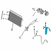 OEM 2020 Ford F-150 Return Hose Diagram - JL3Z-19867-LC