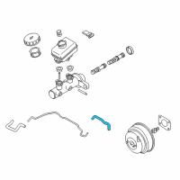 OEM 2005 Infiniti G35 Hose-Booster Diagram - 47471-AC700