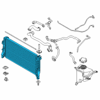 OEM 2018 BMW X2 Radiator Diagram - 17-11-8-603-089