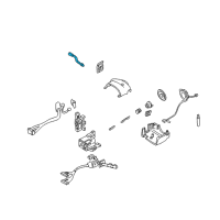 OEM 2000 GMC K3500 Shift Lever Diagram - 15991675