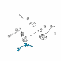 OEM Chevrolet Express 3500 Turn/Wiper Switch Diagram - 26100986