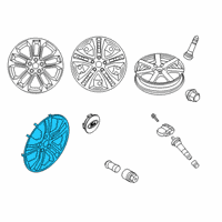 OEM Ford Escape COVER - WHEEL Diagram - LJ6Z-1130-A