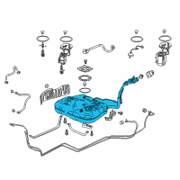 OEM Honda TANK SET, FUEL Diagram - 17044-THR-A05