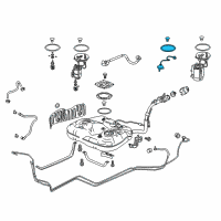 OEM 2019 Honda Odyssey Set, Meter Complete Diagram - 17047-THR-A01