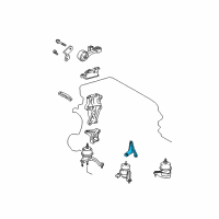 OEM 2011 Toyota Highlander Front Bracket Diagram - 12311-0V170