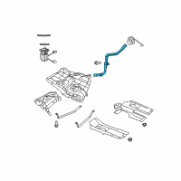 OEM Chrysler 200 Tube-Fuel Filler Diagram - 5085276AD