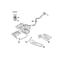 OEM Chrysler Sebring Tube-Fuel Supply Diagram - 4766155AA