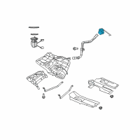 OEM 2014 Chrysler 200 Cap-Fuel Filler Diagram - 4766580AB