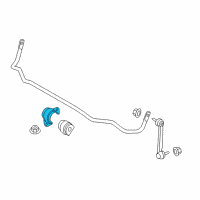 OEM 2017 BMW 330i Stabilizer Support Diagram - 33-35-6-792-208