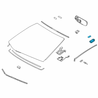 OEM Lexus LS500 Sensor, Rain & HUMID Diagram - 89941-50100