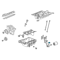 OEM Chevrolet Malibu Oil Level Sensor Diagram - 55488247