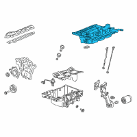 OEM 2016 Cadillac XTS Intake Manifold Diagram - 12659015