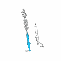 OEM 2007 Toyota 4Runner Strut Diagram - 48510-69675