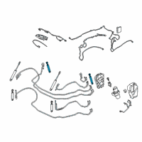 OEM 2019 Buick Cascada Hydraulic Cylinder Diagram - 13426135
