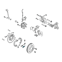 OEM Hyundai Santa Fe Sport Spring-Shoe Return B Diagram - 58269-2J000