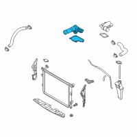 OEM Kia Borrego Control Assembly-COOLANT Diagram - 256003F300