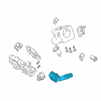 OEM Ford F-350 Super Duty Combo Switch Diagram - BC3Z-13K359-BA