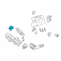 OEM Ford Hazard Switch Diagram - BC3Z-13350-AA