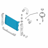 OEM BMW X3 Radiator Diagram - 17-11-8-623-366