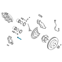 OEM 2006 Dodge Ram 1500 Pin-CALIPER Diagram - 4423639AB