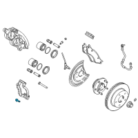 OEM Dodge Bolt-HEXAGON Head Lock Diagram - 6506599AA