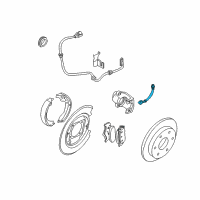 OEM 2020 Nissan Frontier Hose Assy-Brake Diagram - 46210-ZZ70A