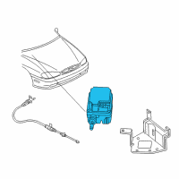 OEM 1998 Kia Sephia Module-Acc Diagram - 0K2AA66312