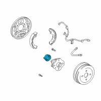 OEM 2004 Scion xA Sensor Ring Diagram - 89544-12010