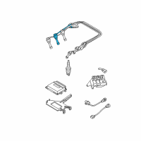 OEM Hyundai Tucson Cable Assembly-Spark Plug No.3 Diagram - 27440-37310