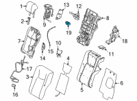 OEM 2022 Lexus NX450h+ SWITCH, RR POWER SEA Diagram - 84923-78030