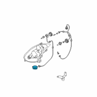 OEM Infiniti M35 Control Unit-XENON Head Lamp Diagram - 28474-89907