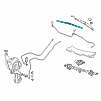 OEM 2019 Chevrolet Camaro Front Blade Diagram - 84580859