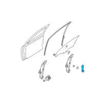 OEM 2007 Hyundai Accent Handle Assembly-Door Window Regulator Diagram - 82630-22001-OR