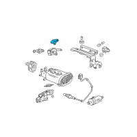 OEM 2004 Honda CR-V Sensor Assembly, Map Diagram - 37830-PGK-A01