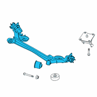 OEM 2020 Ford Transit Connect Axle Beam Diagram - KV6Z-5035-E