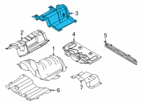 OEM Ford Bronco Sport SHIELD Diagram - LX6Z-78114B06-N