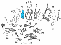 OEM Lexus NX350h HEATER ASSY, SEAT BA Diagram - 87530-78190