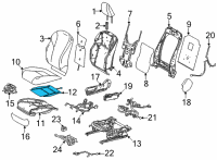 OEM Lexus NX350h HEATER ASSY, SEAT Diagram - 87510-78210