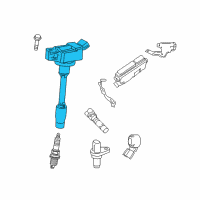 OEM 2020 Toyota Corolla Ignition Coil Diagram - 90919-02272