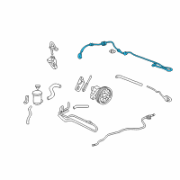 OEM 2003 Acura CL Hose, Feed Diagram - 53713-S3M-A52