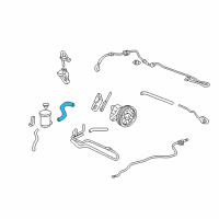 OEM Acura Tube, Suction Diagram - 53731-S3M-A00