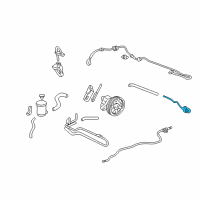 OEM 2003 Acura CL Pipe, Return (10MM) Diagram - 53720-S3M-A00