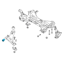 OEM 2012 Hyundai Tucson Bush-Lower Arm Diagram - 54551-2S000