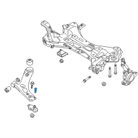 OEM 2015 Kia Sedona Bolt Diagram - 545193R000