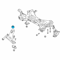 OEM 2011 Kia Sportage Bush-Front Lower Arm(G) Diagram - 545842S100